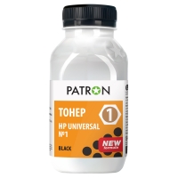 Тонер HP універсальний №1 (lj 1010/1200/p2035) у флаконі 150 г (pn-hu1-150) Patron T-PN-HU1-150