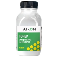Тонер OKI специальный ocs c3100/c3200/c810 Yellow флакон 50 г pn-ocs-y-050 Patron T-PN-OCS-Y-050