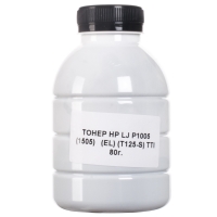 Тонер HP lj p1005/p1505/p1102 у флаконі 80 г (t125-s) (tsm-t125-s-080) TTI T-S-EL-HP-125-S-080