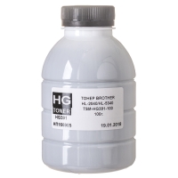 Тонер Brother hl-2040/hl-5340 у флаконі 100 г (hg391) (tsm-hg391-100) hg toner T-S-HG-BRO-HG391-100