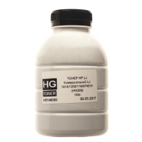 Тонер HP lj універсальний lj 1010/1200/1160/p4015 флакон 100 г (hg206) (tsm-hg206-100) hg toner T-S-HG-HG206-100