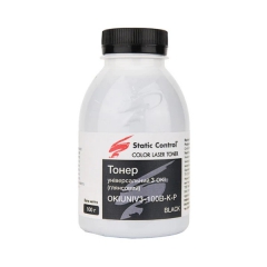 Тонер Oki універсальний флакон, 100 г, чорний SCC (OKIUNIV3-100B-K-P) T-SCC-OKIUNIV3-K-100