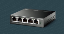 Коммутатор TP-LINK TL-SG105MPE 5xGE (4xPoE), 120Вт, WebSmart