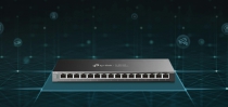Коммутатор TP-LINK TL-SG116P 16xGE (16xPoE), 120Вт, Неуправляемый