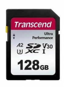 Карта пам'яті Transcend SD 128GB C10 UHS-I U3 A2 R160/W90MB/s 4K TS128GSDC340S