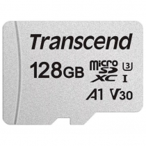 Карта пам'яті Transcend microSD 128GB C10 UHS-I R100/W40MB/s TS128GUSD300S