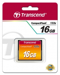 Карта памяти Transcend CF  16GB 133X TS16GCF133