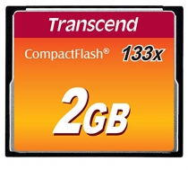 Карта пам'яті Transcend CF   2GB 133X TS2GCF133