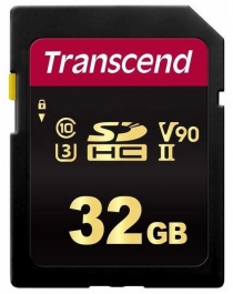 Карта памяти Transcend 32GB SDHC C10 UHS-II U3 R285/W180MB/s 4K TS32GSDC700S