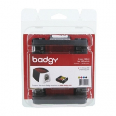 Ріббон Evolis до принтера Badgy100, Badgy200, YMCKO, 100 відбитків (CBGR0100C)