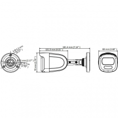 Камера видеонаблюдения Hikvision DS-2CE10DFT-F (3.6)