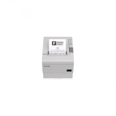 Принтер чеків Epson TM-T88VI USB+Serial+Ethernet Black+Buzzer (C31CE94112)