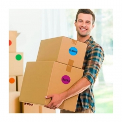 Этикетка UKRMARK термо ECO 38x38/0.1тыс, круг, розовый (900387)