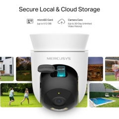 Камера відеоспостереження Mercusys IP-Камера MERCUSYS MC510 3MP N300 microSD motion detection, зовнішня (MC510)