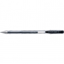Ручка гелевая uni-ball Signo fine 0.7 мм, черная Uni UM-100.(07).Black