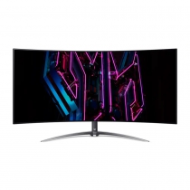 Монитор Acer 44.5" Predator X45bmiiphuzx 2xHDMI, DP, USB-Hub, USB-C, MM, OLED, 3440x1440, 21:9, 240Hz, 1ms, CURVED, FreeSync Premium, HDR10 UM.MXXEE.001