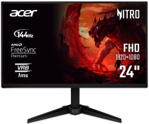 Монітор Acer 23.8" QG241YP6bmipx HDMI, DP, MM, IPS, 144Hz, 1ms, FreeSync UM.QQ1EE.601