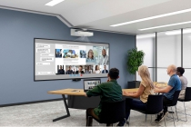 Проєктор ультракороткофокусний Epson EB-810E UHD, 5000 lm, LASER, 0.16, WiFi V11HA99080
