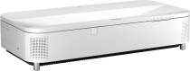 Проєктор ультракороткофокусний Epson EB-810E UHD, 5000 lm, LASER, 0.16, WiFi V11HA99080