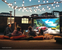 Проєктор Epson EF-21R FHD, 1000 lm, LASER, 1, Google TV, Quartz Rose V11HB35240