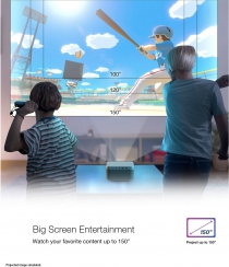 Проєктор Epson EF-21R FHD, 1000 lm, LASER, 1, Google TV, Quartz Rose V11HB35240