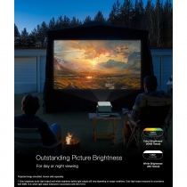 Проєктор Epson EF-22B FHD, 1000 lm, LASER, 1, Google TV, black V11HB38140