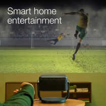 Проєктор Epson EF-22N FHD, 1000 lm, LASER, 1, Google TV, Metallic Blue V11HB38440