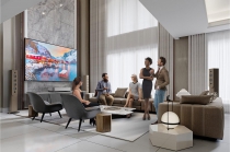 Проєктор домашнього кінотеатру Epson EH-QS100W UHD, 4500 lm, LASER, 0.16, білий V11HB49040