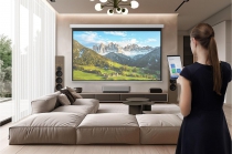 Проєктор домашнього кінотеатру Epson EH-QS100W UHD, 4500 lm, LASER, 0.16, білий V11HB49040