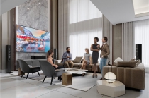 Проєктор домашнього кінотеатру Epson EH-QS100B UHD, 4500 lm, LASER, 0.16,  чорний V11HB49140