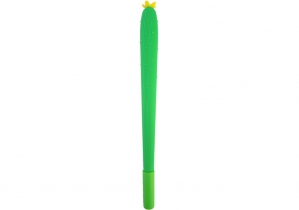 Ручка кулькова Cucumber гелева синя, асорті MAXI Z17022