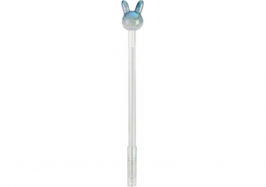 Ручка шариковая гелевая Crystal Rabbit, пишет синим, ассорти MAXI Z19022.