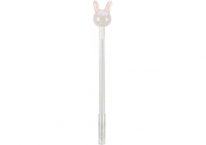 Ручка шариковая гелевая Crystal Rabbit, пишет синим, ассорти MAXI Z19022.