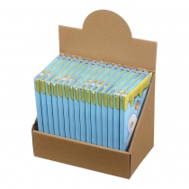 Книга записная YAMMY на резинке, А5, 80 л., ячейка, офсет крем., тв.лам.обл., голубая, KIDS LINE ZiBi ZB.115106