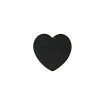 Блок бумаги для заметок BLACK HEART, с клейким слоем, 70х70 мм, 50 л., черный, KIDS Line ZiBi ZB.15200