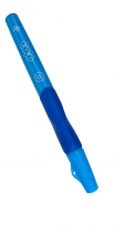 Ручка шариковая для левши с резиновым гриппом, синий, дисплей, KIDS Line ZiBi ZB.2001-01