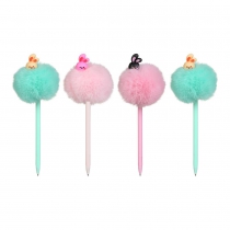 Ручка кулькова, Fluffy Rabbit, 0,7 мм, синя ZiBi ZB.2003