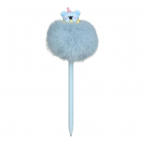 Ручка кулькова, Fluffy Party, 0,7 мм, синя ZiBi ZB.2013