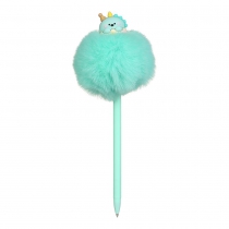 Ручка кулькова, Fluffy Party, 0,7 мм, синя ZiBi ZB.2013