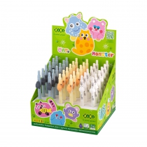 Ручка кулькова автоматична, Sweet Seal, 0,7 мм, синя ZiBi ZB.2109