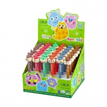 Ручка кулькова автоматична, Smilie, 0,7 мм, синя ZiBi ZB.2115