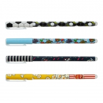 Ручка гелевая "Пиши-стирай", 0,5 мм, для мальчиков, 12шт в дисплее, KIDS Line ZiBi ZB.2211-99