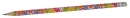 Олівець графітовий FLOWERS HB, з гумкою, туба ZiBi ZB.2300