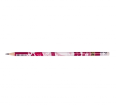 Олівець графітовий LOVE HB, з гумкою, туба ZiBi ZB.2301