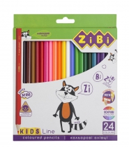 Цветные карандаши, 24 цветов, KIDS LINE ZiBi ZB.2416