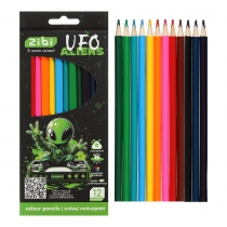 Олівці кольорові, 12 кольорів, UFO ZiBi ZB.2457