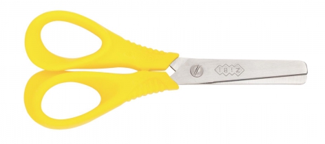 Ножиці дитячі 130 мм із пластиковими 3D-ручками, жовті, KIDS Line ZiBi ZB.5012-08