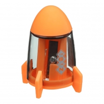 Точилка для оловков с ластиком SPACESHIP, с контейнером, 1 отв. пл. ZB.5526-1