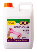 Клей белый на основе PVA, 2000 мл, KIDS Line ZiBi ZB.6142-12