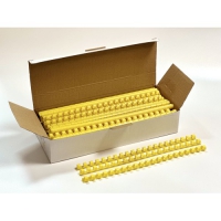 Пружини пластикові bindMARK 8 мм, Жовті (100 шт.) (уп.) b43206